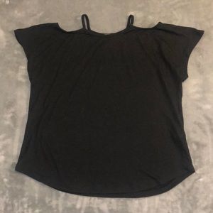 Forever21 Girls Cold Shoulder Tee